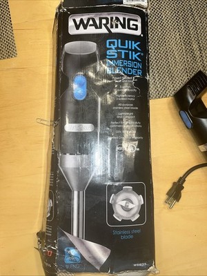Waring Commercial Pro Restaurant Quik Stik Immersion Hand Held Blender WSB35
