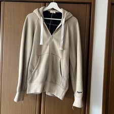 BLAMINK Beige Full Zip Hoodie Size 0