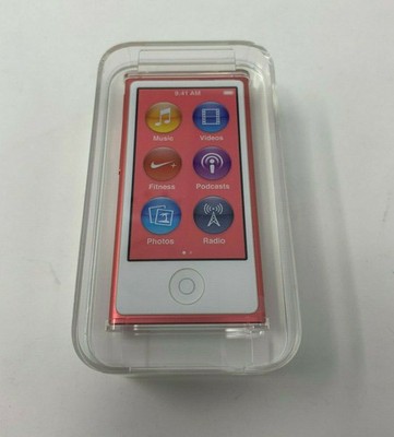 New Sealed Apple iPod Nano 7th Gen A1446 16GB All Colors Bluetooth