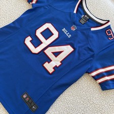 Buffalo Bills Mario Williams 94 Nike On Field NFL Jersey Size L Blue
