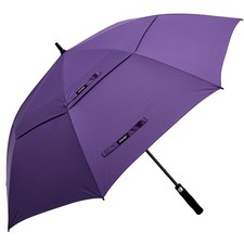 G4Free 68 Inch Automatic Open Golf Long Umbrella Extra Large 68 inch, Purple