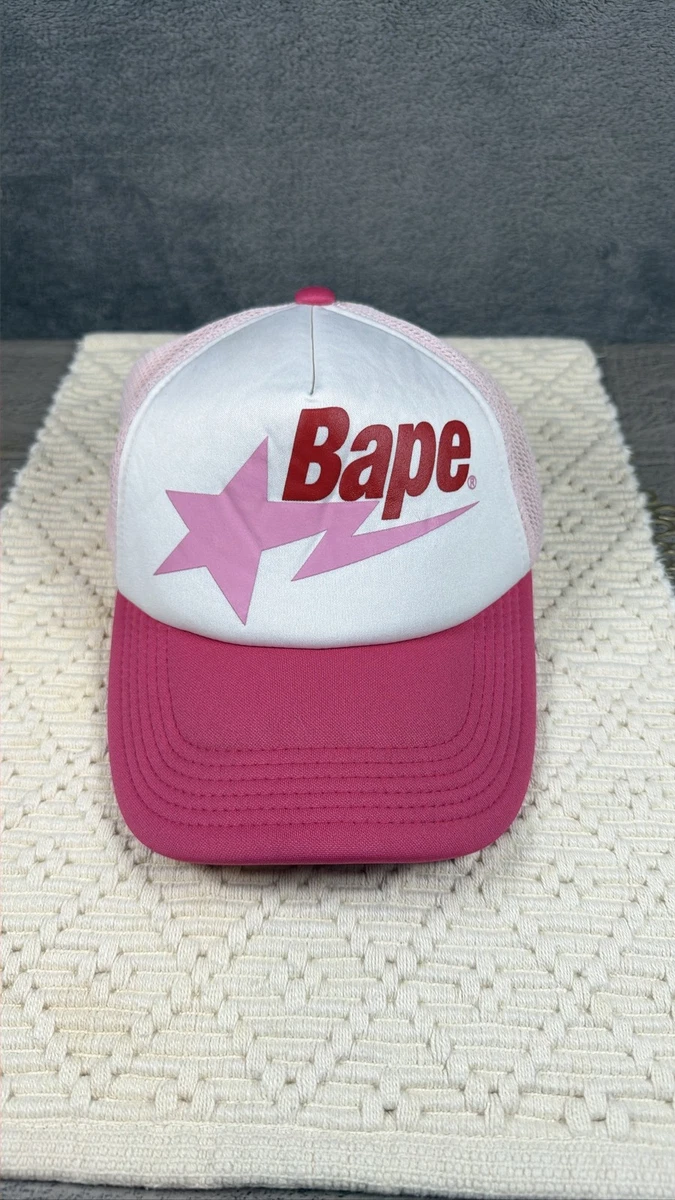 A Bathing Ape Pink Hats for Men for sale | eBay