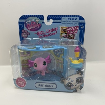 PET NOOK AXOLOTL #G7 #21 - Authentic Littlest Pet Shop - Hasbro