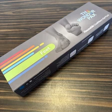 (2 Pack) The Wonder Pax FEET Reusable Cool Warm Gel Pack, 1 Pair/Box (2 Pair)