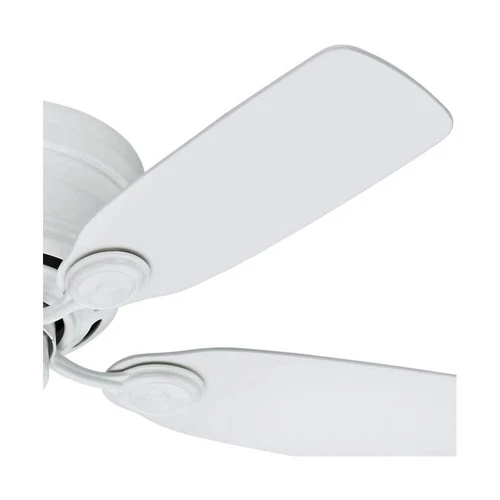 Hunter Fan Low Profile Iv Ceiling Fan 42In Indoor White Snow White - Picture 4 of 5