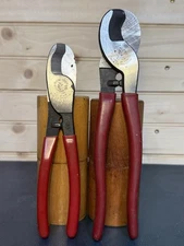 Klein Tools 63050 & 63055High-Leverage Cable Cutter Pair/set  Nice Condition