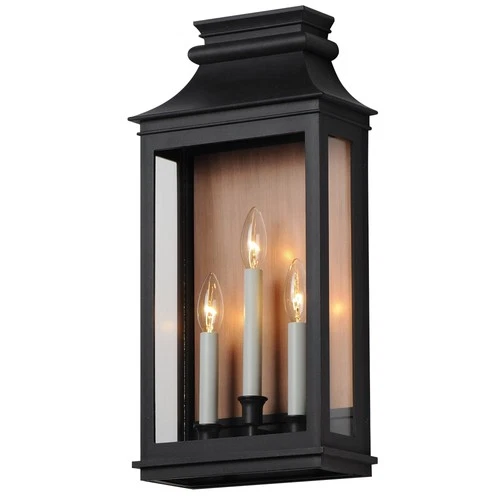 Maxim 40916CL Savannah 3 Light 22" Tall Outdoor Wall Sconce - Picture 1 of 2