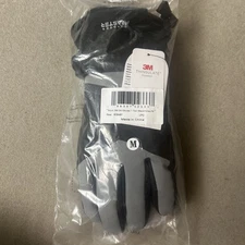 OutdoorMaster Ski Snow Gloves for Women & Men - 3M Thinsulate Medium