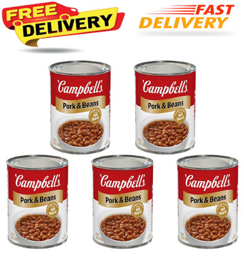 Campbell s Pork and Beans, 14.8 Oz Can (Pack of 5)