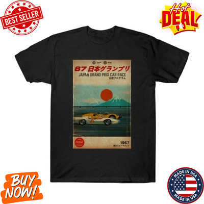 New Speed Racer Japan Grand Prix Inspired T-Shirt Men Unisex Cotton Tee S-5XL