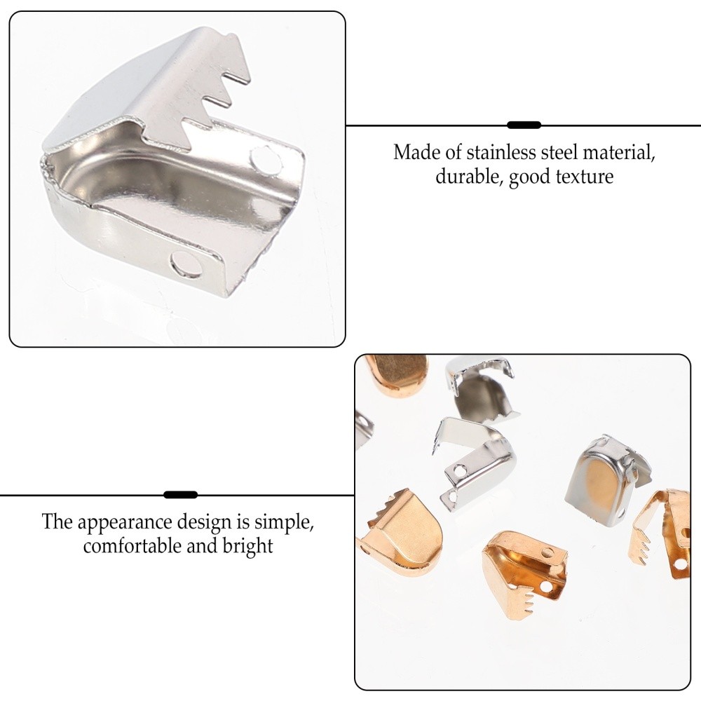 APL 100 Pezzi Clip per Lacci Fibbie per Scarpe in Metallo Connettore per Lacci