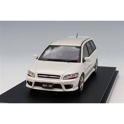 Hi-Story Mitsubishi Lancer Cedia Wagon Ralliart 2001 Silky White 1/43