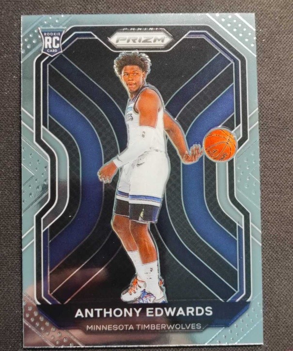 Anthony Edwards 2020-21 Panini Prizm RC Base #258