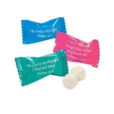 Fun Express Butter Mints Individually Wrapped Bulk 108 Count - Premium Soft B...