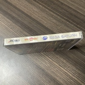 Mortal Kombat II Sega Saturn COMPLETE Disc + Case + Manual + Reg. Card