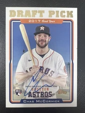 Chas McCormick 2022 Topps Archives 2005 Rookie Draft Picks Autograph Auto