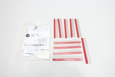 Pack Of 10 Allen Bradley 1492-SJT5-20-R Side Jumpers Ser A