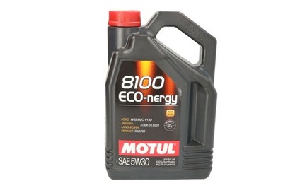 For MOTUL 8100 ECO-NERGY 5W30 4L Engine Oil 5W30 4L 8100 104257 Engine Oil 8100