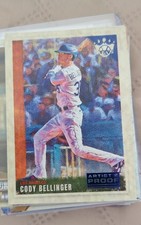 2022 Panini Diamond Kings - Cody Bellinger #34 Artist Proof Blue
