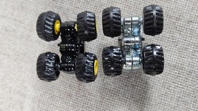 Vintage Galoob Micro Machines Monster Machines  -  hot wheels and  Mega Bite