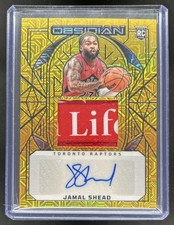 2024-25 Obsidian Jamal Shead Rookie Auto RC Patch Molten Mojo #/10