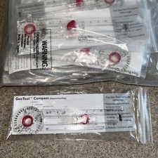 GeoTool Compass ETA Cuisenaire School Student Math Ruler Drawing Lot Of 14