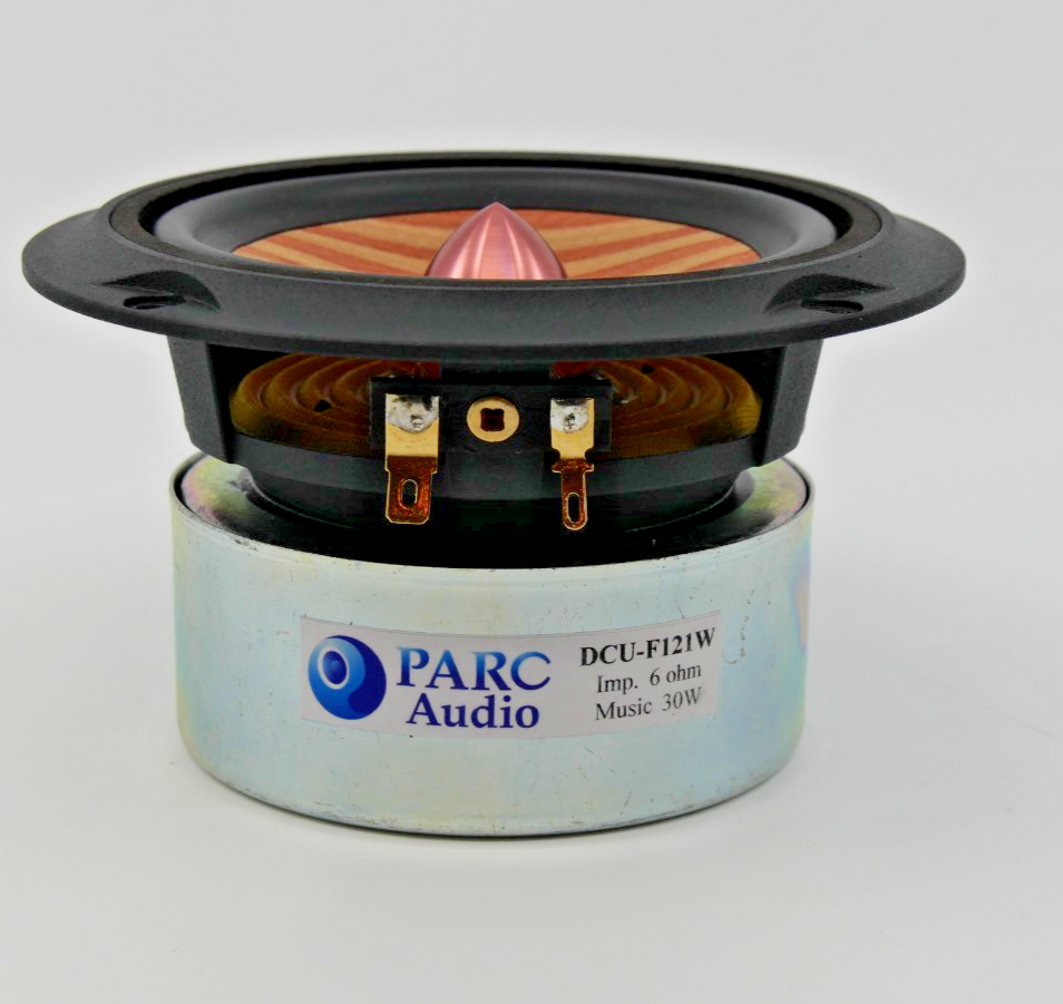 Wood Cone Full Range Speaker Driver Pair 4.5” Made in Japan PARC AUDIO ...