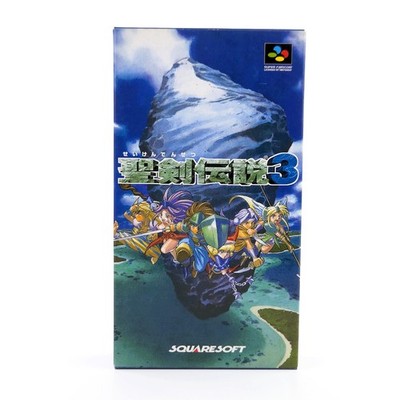 Super Nintendo Spiel: Seiken Denetsu 3 - SNES OVP (NTSC-J JAPAN) Squaresoft