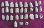 (30) CIVIL WAR SHOT/FIRED CIVIL WAR BULLETS (SHILOH)
