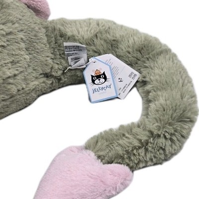 Jellycat MALACHY DRAGON Green Pink Soft Plush OLV2DD Rare Large