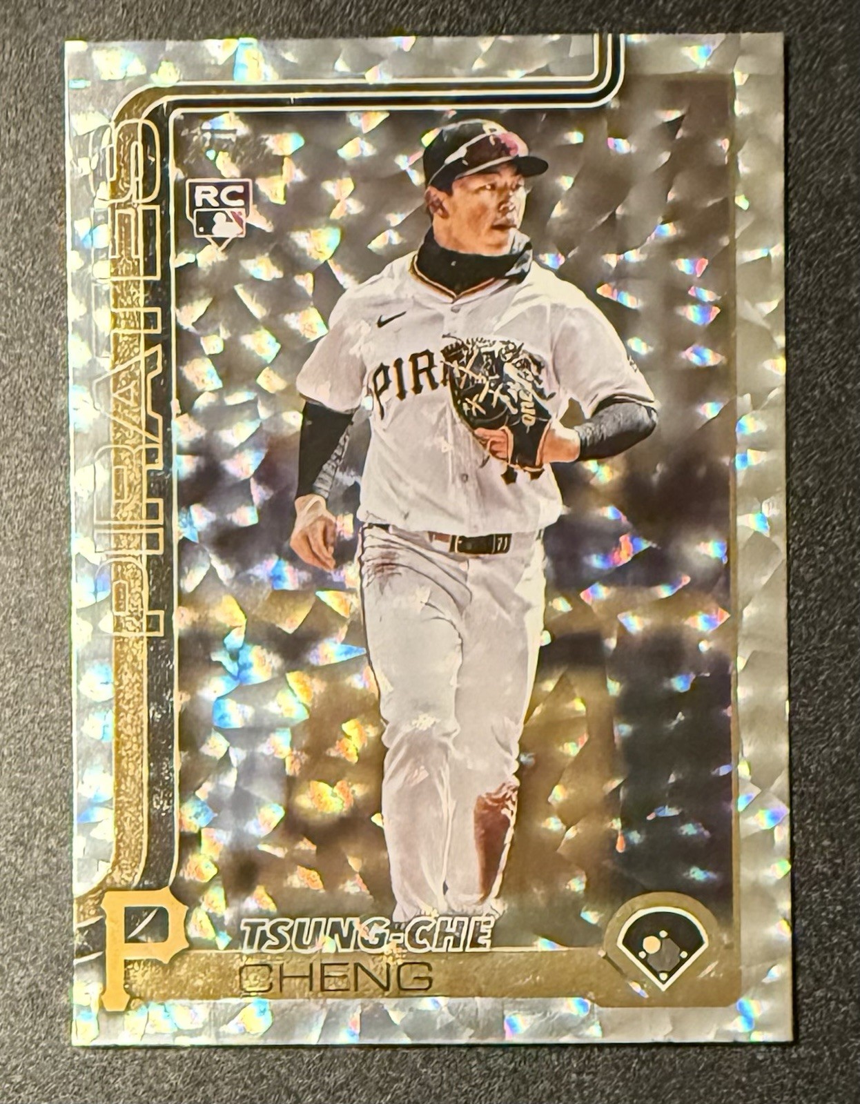 2025 Topps Update #US72 Tsung-Che Cheng Silver Foilboard RC Rookie (EB2)