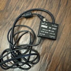 Sega Genesis Black Video Game Console Untested and Sega -CD