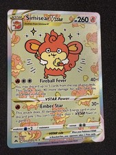 Simisear VSTAR GG37/GG70 SWSH: Crown Zenith: Galarian Gallery Holo on eBay