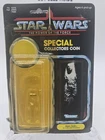 Star Wars POTF HAN SOLO CARBONITE Attached Bubble & Inner Tray Unpunched Nice!