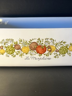 Vintage Corning Ware Spice of Life La Marjolaine P-315-B 9x5x3 Bread Loaf Pan