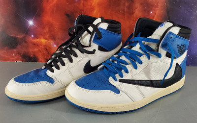 NIKE AIR JORDAN 1 HIGH OG FRAGMENT DESIGN HIROSHI CATUS JACK TRAVIS SCOTT GENUIN