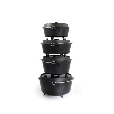 Origin Outdoors Hot Pot / Dutch Oven 'Grapen', Cast Iron
