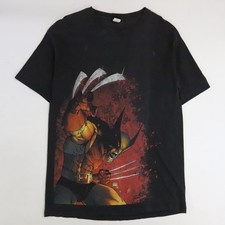 Vintage Wolverine X-Men Marvel Mad Engine T-Shirt Size Large Comics