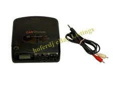 Sony Car Discman D-180K Portable CD Player Walkman Tested WORKS