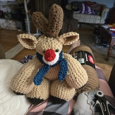 Crocheted Rudolph