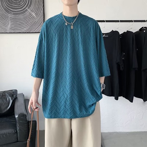 Camiseta de manga corta estilo clásico para hombre perfecta para guardarropa urbana esencial - Imagen 8 de 28