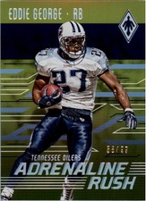 2016 Panini Phoenix Adrenaline Rush Yellow #AREG Eddie George /99 - FB