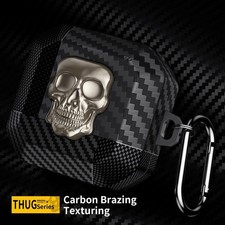 Lightweight Skull Carabiner Case for Samsung For Galaxy Buds 4 Pro Buds 4