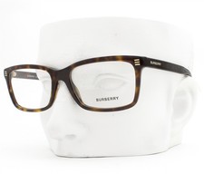 Burberry Foster Eyeglasses Glasses B2352 3002 Glossy Brown Havana 54mm with Case
