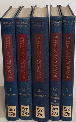 The Bacteria: A Treatise on Structure and Function (5 vols./ 5 Bände KOMPLETT) -