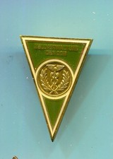 Zollverwaltung der DDR   Absolventenabzeichen weisser Rand