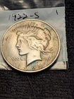 1922 S Peace Silver Dollar