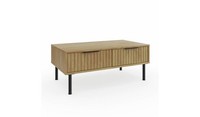 GFW Nervata Coffee Table  Oak Modern Living Room Furniture
