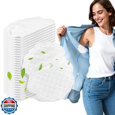 Underarm Sweat Pads - 100 Pack 50 Pairs Armpit Pads for Women and Men, Disp...
