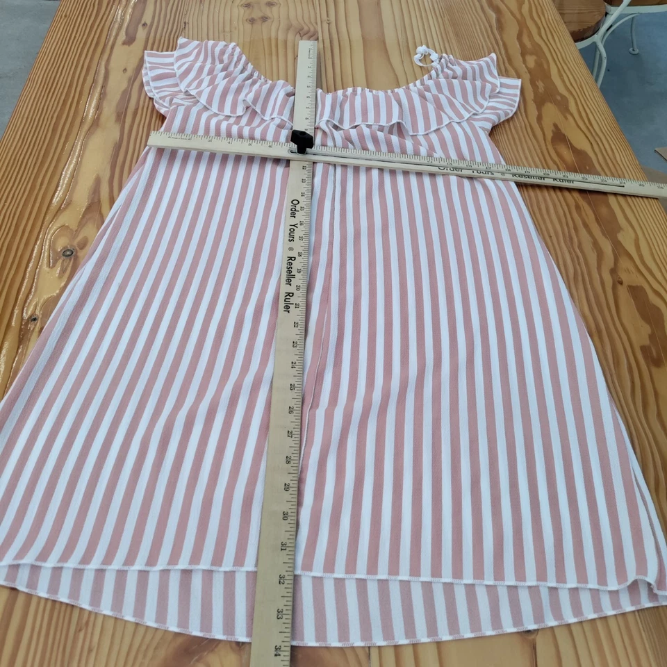 Blusa mujer ambiance rosa blanco rayas talla m Foto 3 de 4